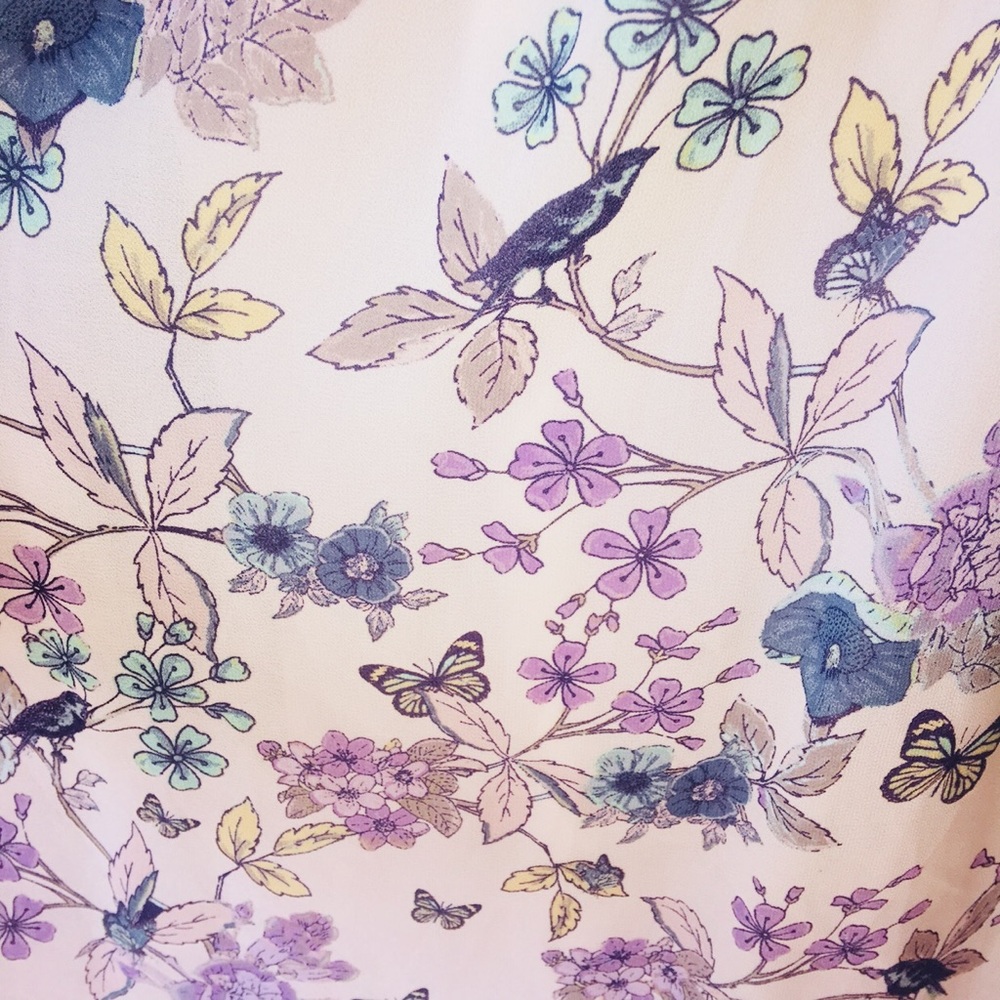 NWOT Francesca’s Taylor & Sage boho flower dress - Picture 4 of 5
